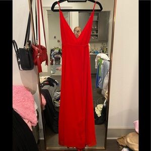 Red Maxi Dress